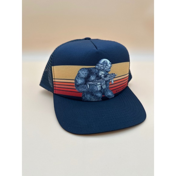 Black Rifle Coffee Company Other - Black Rifle Coffee Company BRCC Gorilla Tactical Retro Sunset Trucker Hat